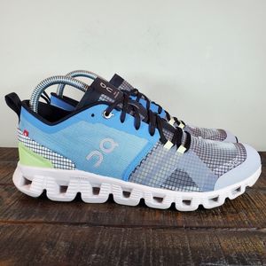 ON Running Cloud X Shift Running Comfy Shoes Womens 8.5 Gray Blue Green